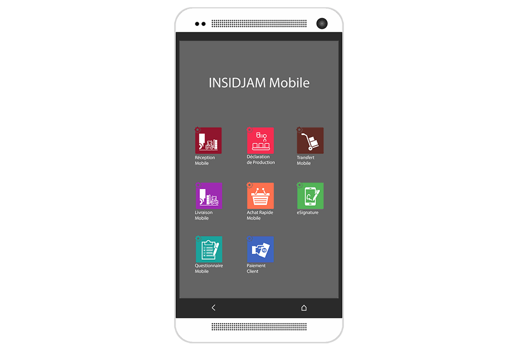 INSIDJAM ERP Algerie gestion mobile